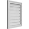 Ekena Millwork Vertical Surface Mount PVC Gable Vent: Functional, w/ 2"W x 1-1/2"P Brickmould Frame, 18"W x 22"H GVPVE18X2202SF - alternate 4